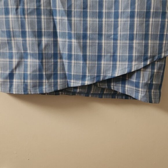 Dresses & Skirts - Princess Polly blue Plaid Mini Skirt size 10